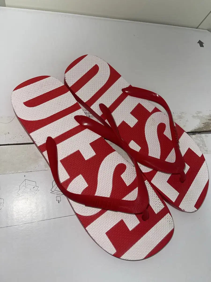 DIESEL Flipflops 디젤 슬리퍼 급처